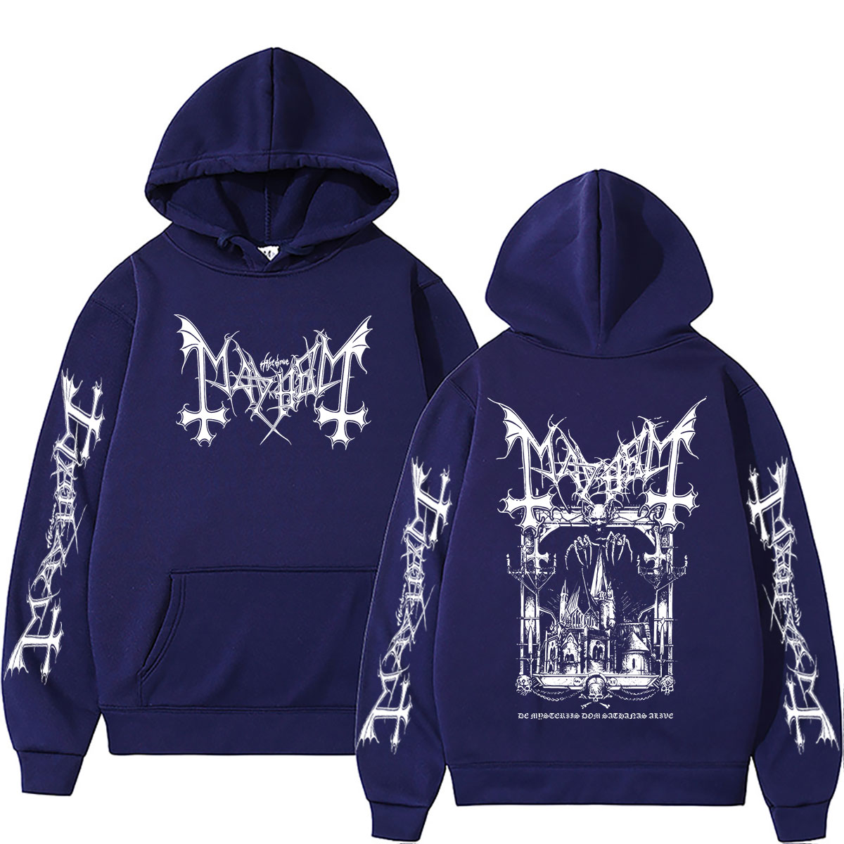 เสื้อฮู้ดวงดนตรีร็อค Mayhem De - Crossfit Mayhem บทวิจารณ์และราคา