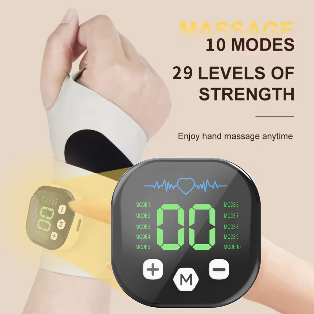 เครื่องนวดมือไฟฟ้า EMS 10 โหมด - Wrist Wrap Support บทวิจารณ์และราคา