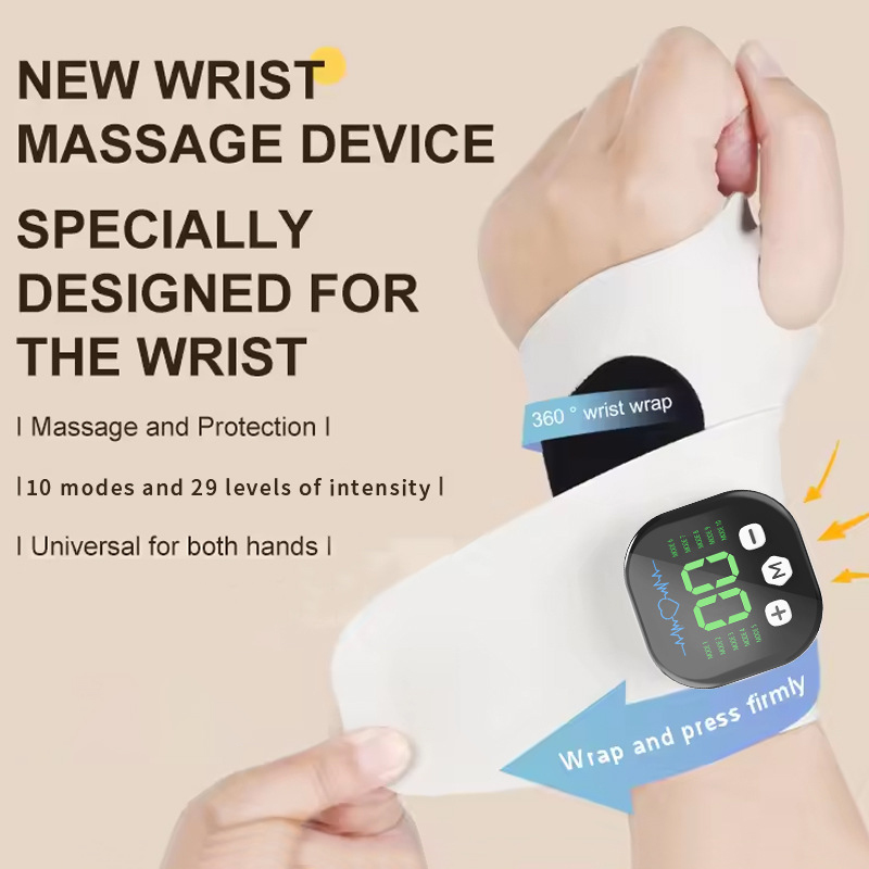 เครื่องนวดมือไฟฟ้า EMS 10 โหมด - Wrist Wrap Support บทวิจารณ์และราคา